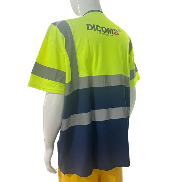 Summer Breathable Reflective T Shirt Outdoor Work Sports Safety T-Shirt