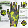 Hot Selling Hand Safety Work Gloves Printed Liner Work Nitrile Coated Gloves for Gardening