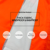 Hot Sale Good Price Custom Long Safety Waterproof Raincoat with Reflective High Visibility Strips