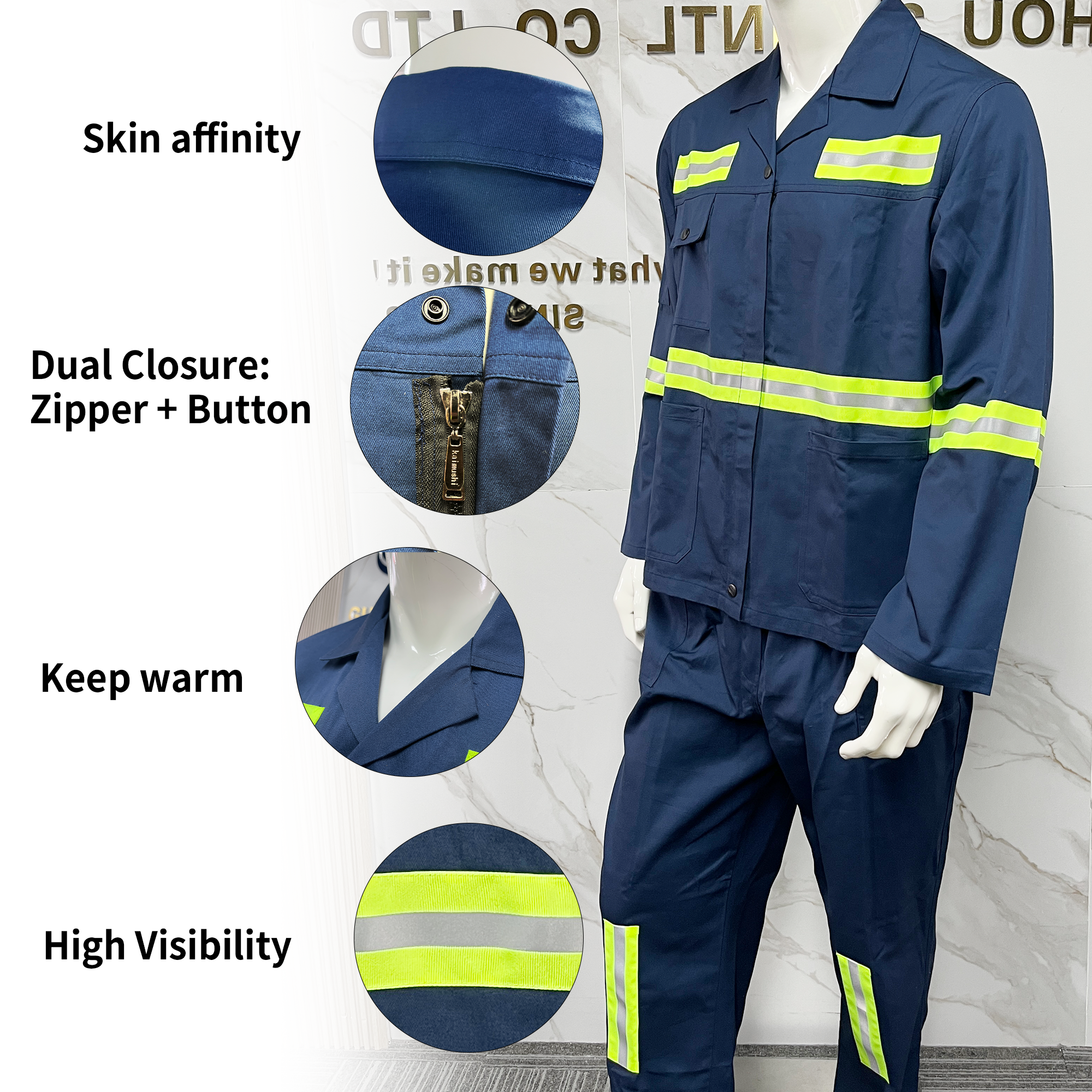 Safety Building Work Clothes Work Clothes Integral Work Clothes Durable Men's Work Clothes