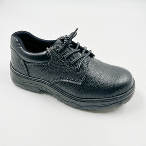 Steel Plate Steel Toe Cow Leather Work Safety Shoes