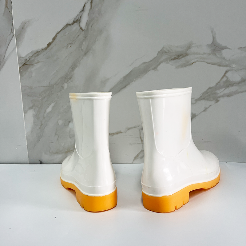 Anti-Slip Industrial and Mining Labor Protection Safety Rain Boots with Steel Toe