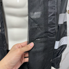 Black PVC Waterproof Men Safety Raincoat Workwear Reflective Safety Raincoat
