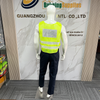 High Quality Custom Logo High-Visibility Reflective Safety Vest for Traffic Road Commander Working Clothes