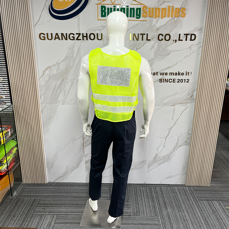 High Quality Custom Logo High-Visibility Reflective Safety Vest for Traffic Road Commander Working Clothes