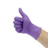 Disposable Powder Free Purple Color Nitrile Gloves for Washing