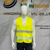 Safety Vest High visibility Reflective Safety Vest with Magic Tape Fastener for Night Shifts