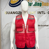Mesh Breathable Vest with Zipper High Visibility Reflective Safety Vest