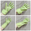 Mixed Color Long Sleeve Work Gloves Rubber Chemical Resistant Safety Latex Gloves