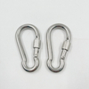 Custom Stainless Steel 304 Spring Snap Hook with Screw