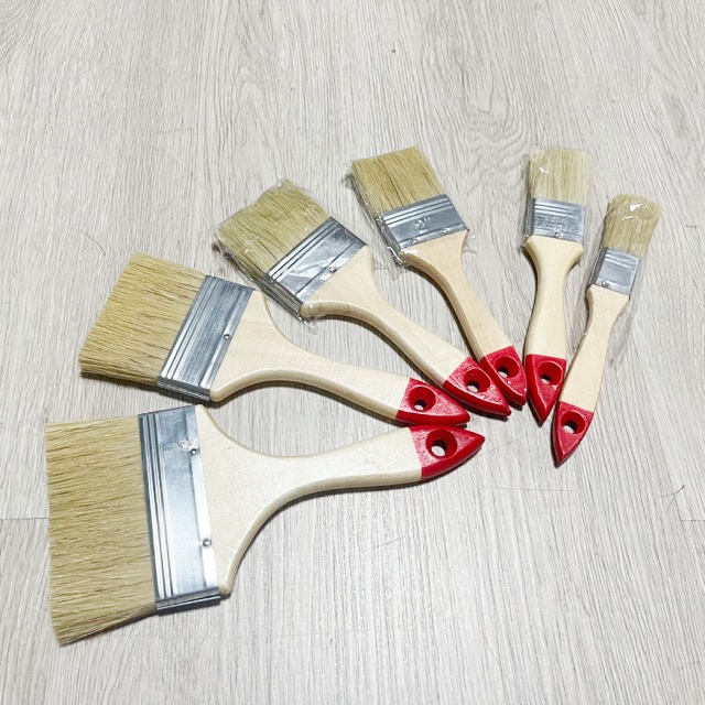 Wall Paint Brush with Wooden Handles 