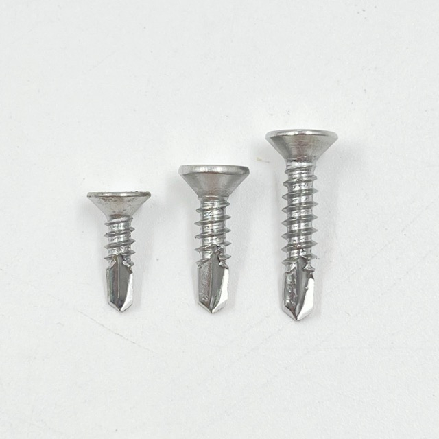 304 Stainless Steel Cross Countersunk Head Self Drilling Screw