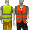 Security Jacket Construction Reflective Safety Work Vest