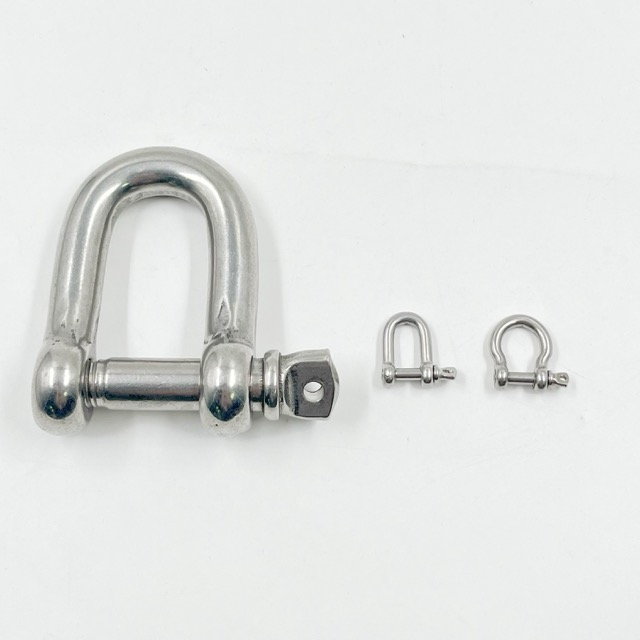 Adjustable Shackle Stainless Steel D-shaped Shackle