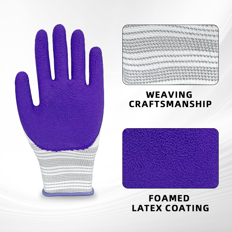 Professional Safety Gloves Wear-resistant Rubber Gloves Working Gloves for Gardening