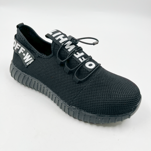 Anti-smashing Protection Flying Knit Sneaker Sport Puncture Resistant Safety Shoes