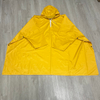 Yellow Adult Polyester Pvc Coated Rain Cape