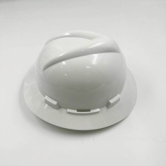 Customized Logo ABS Material Safety Helmets White Hard Hat For Construction Industry