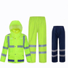 Traffic Safety Raincoat Polyester Reflective Raincoat