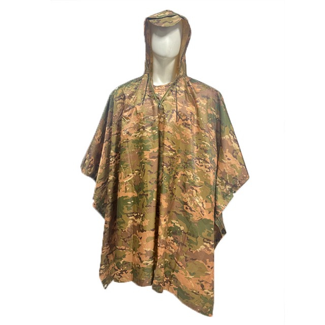 Polyester Raincoat Waterproof Poncho For Adults