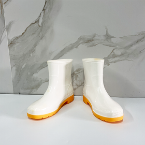 Anti-Slip Industrial and Mining Labor Protection Safety Rain Boots with Steel Toe