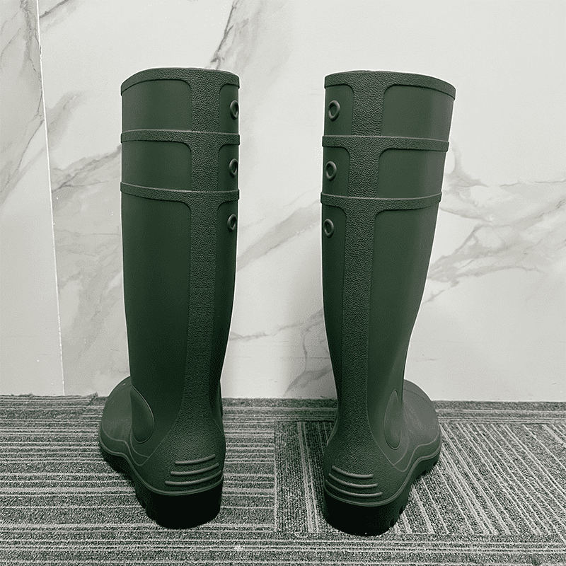 The Rubber Quality Is Good for The Anti-Slip Soles of The Labor Waterproof Safety Rain Boots