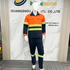Red Security Clothing Construction Work High Visibility Workwear with Hi Vis Reflective Tape Safety cloth