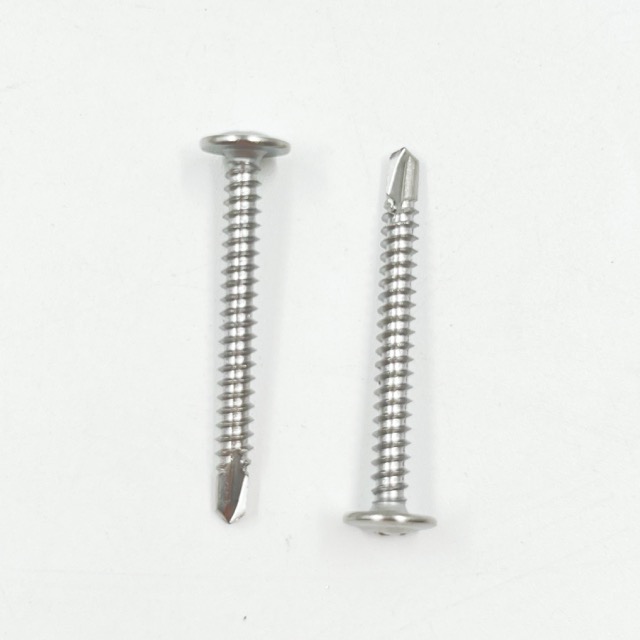 304/410 Stainless Steel Truss Phillips Self Drilling Screw Wafer Head Construction Screw