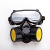  JY5012 Double Cartridge Chemical Mask with Goggle