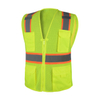 High Quality Custom Logo Reflective Stripes Safety Vest