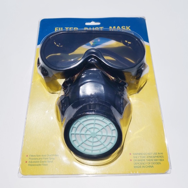 Single Tank Dust Respirator with Goggle