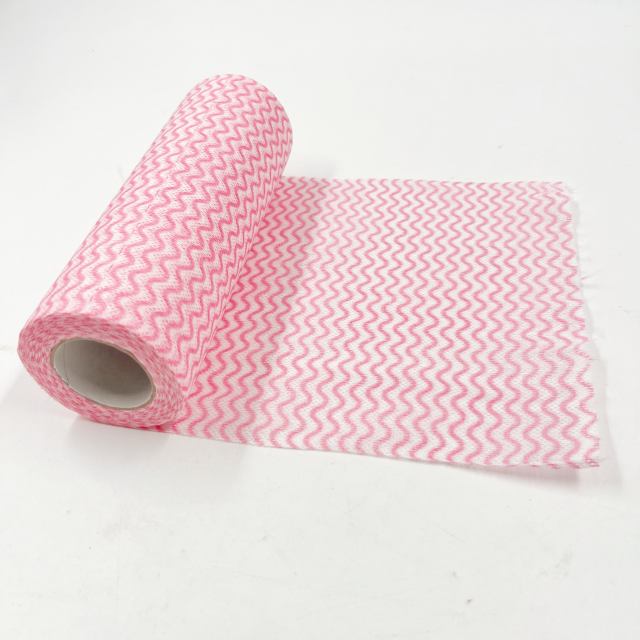 Customized Cleaning Rags Nonwoven Dish Cloths Roll For Washing Dishes Lazy Rag 