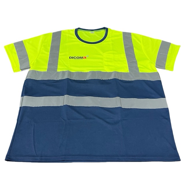 Summer Breathable Reflective T Shirt Outdoor Work Sports Safety T-Shirt