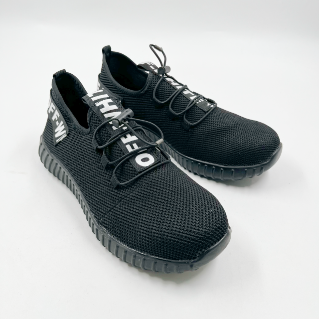 Anti-smashing Protection Flying Knit Sneaker Sport Puncture Resistant Safety Shoes