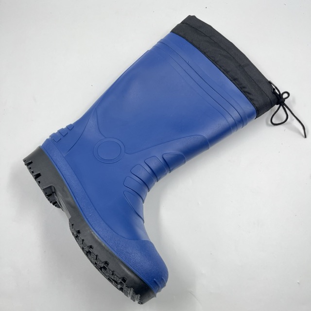 Winter Rain Boots Plastic Rain Boots Warm Cotton Liner PVC Gumboots