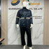  Lightweight Polyester Work Wear Waterproof Safety Raincoat Workwear Reflective Safety Raincoat