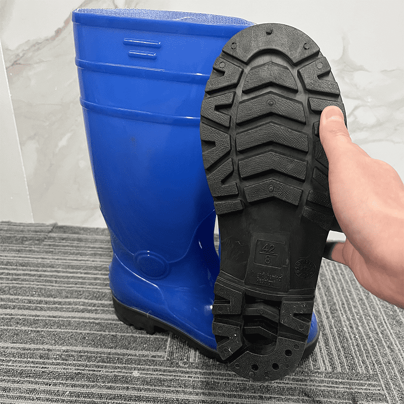 Good Quality Anti-Slip Waterproof PVC Safety Labor Protection Rain Boots