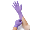 Disposable Powder Free Purple Color Nitrile Gloves for Washing