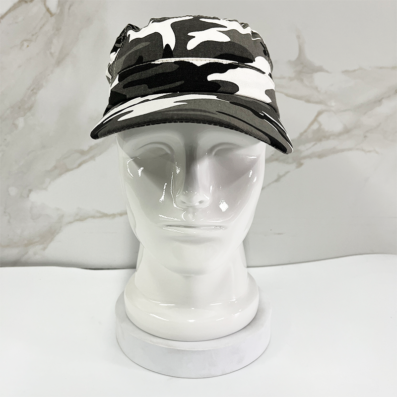 Factory Wholesale New Design Sporty Camo Baseball Hat Unisex Cotton Safety Helmet Sport Cap