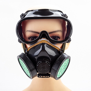  JY5014 Double Cartridge Dust Mask with Goggle