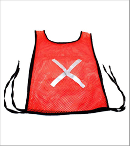 Soccer Training Mesh Vest with Reflective Tapes