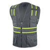 High Quality Custom Logo Reflective Stripes Safety Vest