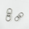 304 316 Stainless Steel Double Eye Hook Swivel Ring M10 Double Ended Swivel Eye Hooks