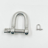 Rigging Hardware Stainless Steel D Shackle European Type Shackle