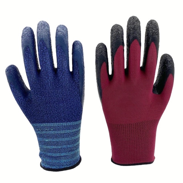 Anti Slip Latex Palm Coated Safety Gloves