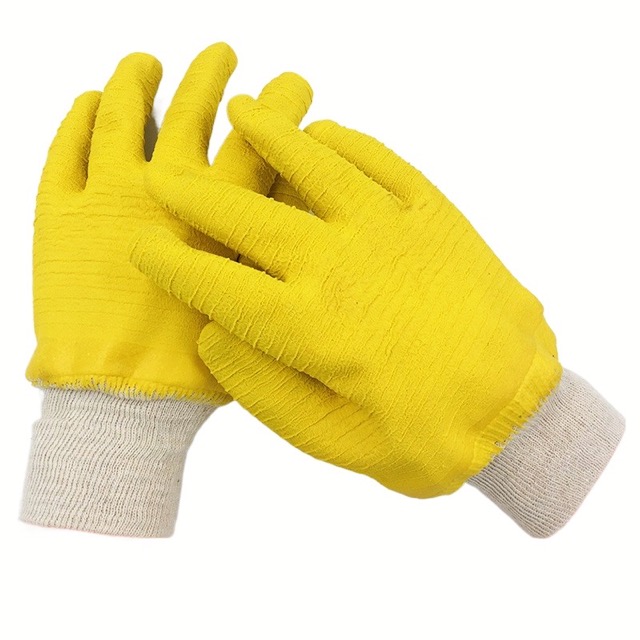 Latex Dipped Coated Working Hand Gloves for Construction