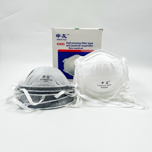 Head Loop Cup Shape KN95 Mask Non-Woven Disposable Face Mask