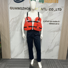 Factory Professional Red NBR 3-Piece Lifejacket Portable Lightweight Safety Life Jacket Vest