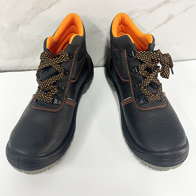 Safety Suitable for All Seasons Middle Cut Shoes Anti-Smash Waterproof Boots Work Safety Shoes