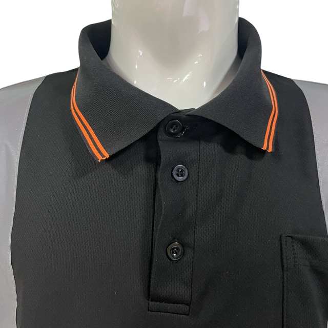 High Quality Breathable Safety Reflective Polo Shirt Work T-shirt